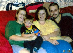 Amanda, Spencer, Rebecca (Becky) Dorrough, Matthew Clabaugh